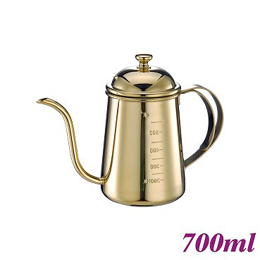 #1405 0.7L Pour Over Coffee Pot - Titanium Golden (HA1655GD)