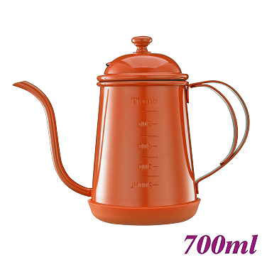 #1405 0.7L Pour Over Coffee Pot - Orange (HA1655OR)