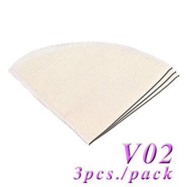 V02 Cloth Socks Coffee Filter-3pcs. pack (HG2520)