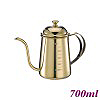 #1405 0.7L Pour Over Coffee Pot - Titanium Golden (HA1655GD)
