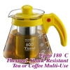 600ml Multi-Function Server w/ S.S. strainer - Yellow (HG2216Y)